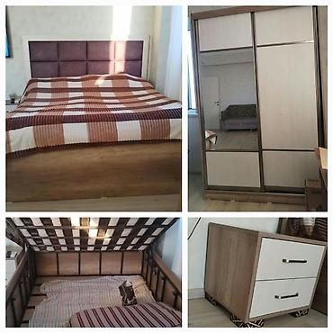 Dolab, taxt ve iki eded tumba satilir 450azn.Taxt bazalidi matras var