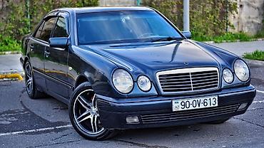 w210 panel: Mercedes-Benz E-Class W210 sedan - Kuzov: 4 qapı, qara rəng, orijinal — 3