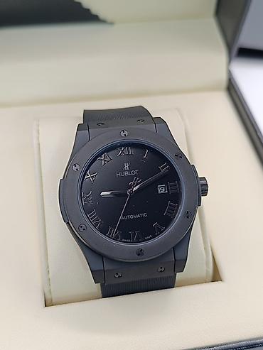 saatlari: Yeni, Qol saatı, Hublot, rəng - Qara — 3