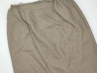 beżowa spódnice z falbanami: Skirt, 2XL (EU 44), condition - Good