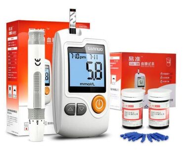 Глюкометры: Гллюкометр Sannuo GA-3 + 50 тестов + 50 Иголок глюкометр глюкометр