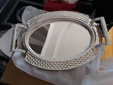 Süfrə aksesuarları: Kingsville Silver Plated Tableware – Gümüş örtüklü servis qabı — 1