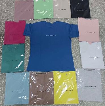 Majice kratkih rukava: 💫New collection💫

⚜️Univerzalna velicina
⚜️Cena 2200 din 2 komada — 11