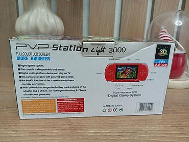 nar mobile elaqe: PVP Station Light 3000 – portativ 8-bit oyun konsolu - Rəng: mavi — 2