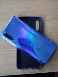 bt fm modulator: Xiaomi, Mi 9, Б/у, 64 ГБ, цвет - Голубой, 2 SIM