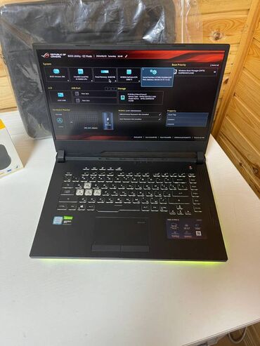 ноутбук в аренду бишкек: 🔥 Игровой Ноутбук ASUS ROG STRIX на базе i5-9300H + GTX 1660Ti 6г. Для