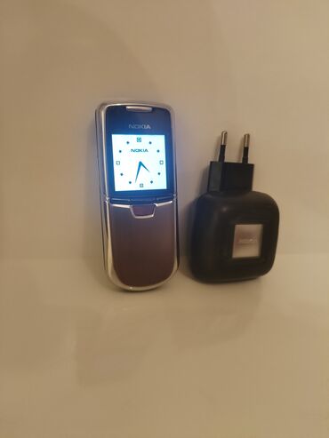 nokia 6210: Nokia 8 Sirocco, 2 GB, rəng - Gümüşü, Düyməli