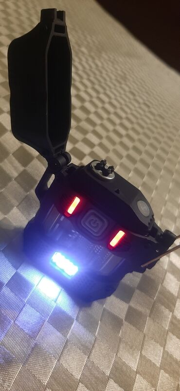 фонарик брелок: Интересная, необычная, электронная зажигалка, с ярким двойным