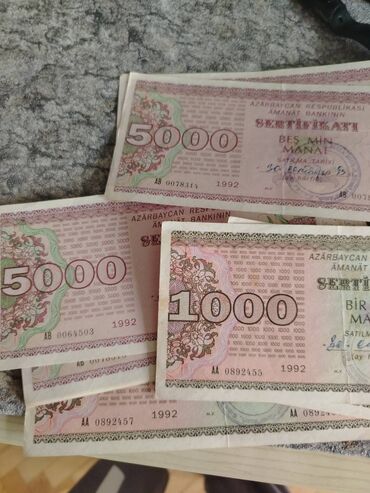 Əskinaslar: Şax təzə kimi sertifikatı