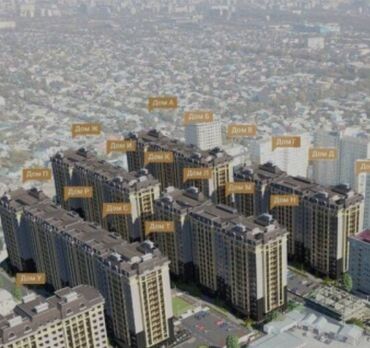 Продажа квартир: 2 комнаты, 69 м², Элитка, 6 этаж, ПСО (под самоотделку)