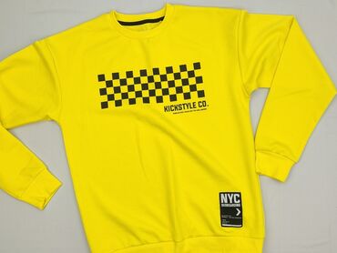 koszulka z napisem na plecach: Sweatshirt, Reserved, 14 years, 158-164 cm, condition - Perfect