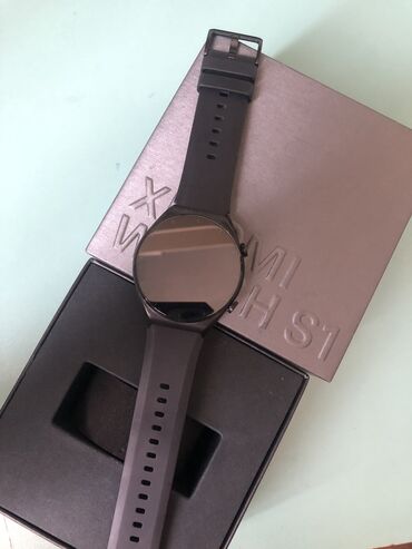 huawei watch gt 3: Б/у, Смарт часы, Xiaomi, Аnti-lost, цвет - Черный