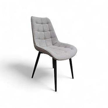 Stilske stolice: Tapacirana stolica – moderan dizajn sa proštepima - Sedište i naslon — 4