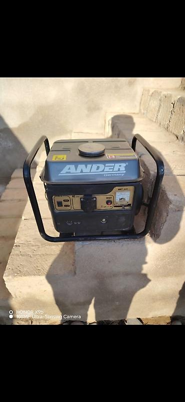 aksa generator: ANDER benzinli portativ generator - Brend: ANDER (Germany yazısı — 1