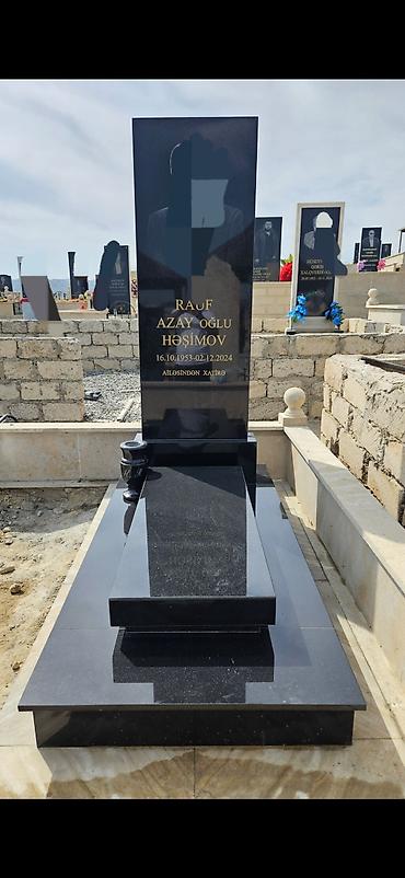 Укладка плитки: Qranit məzar abidələrinin hazırlanması və quraşdırılması xidməti — 1
