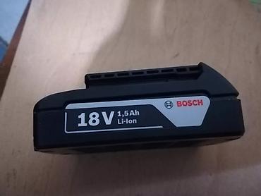 gba: Bosch GBA 18V 1.5Ah Li-Ion akkumulyator - Gərginlik: 18V - Tutum — 2