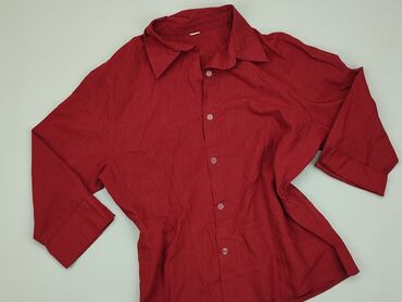 eleganckie bluzki czerwone: Shirt, L (EU 40), condition - Good