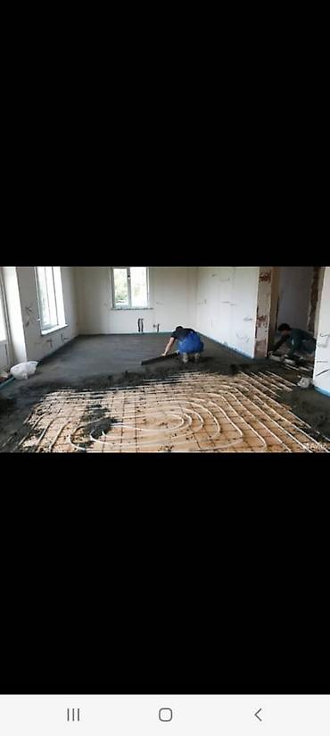 Напольные работы: Сухая стяжка пола под ключ - Механизированное устройство стяжки — 10