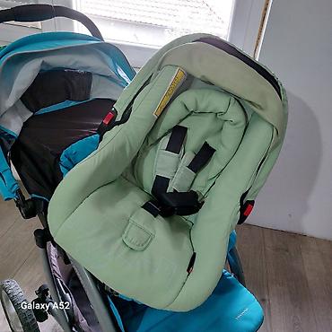 Kolica za bebe: Graco trokolica + autosedište (sistem 2 u 1) i Giasco radne cipele - — 6