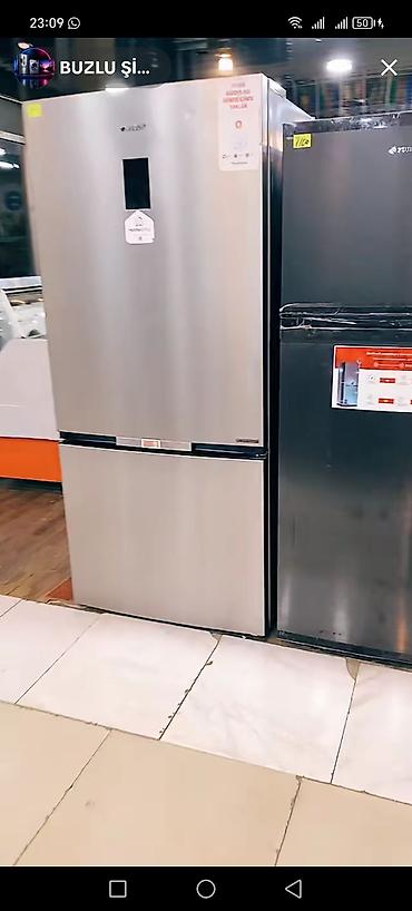 ups enerji: Paslanmayan poladdan ikikameralı soyuducu - Aşağıda yerləşən — 1