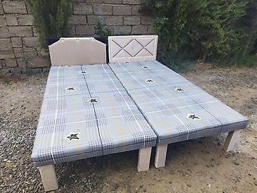 mebel alan: Təzə çarpayılar. 1 nəfərlik çarpayılar 60manat. 2 nəfərlik taxt — 2