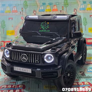Uşaq üçün elektrik maşınları: Uşaq üçün Elektrik Avtomobili – Mercedes Benz G63 AMG ✨ Ən böyüüük və