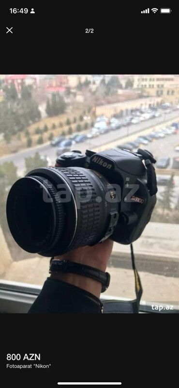 Fotokameralar: Nikon D3100 fotoaparatı, fotoqrafiya ilə maraqlananlar üçün əla