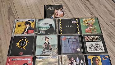 Другая аудиотехника: Продам свои б/у компакт диски, есть царапины на дисках, есть без — 5