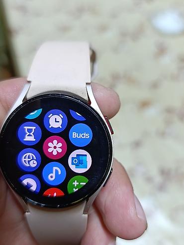 smart wacth: İşlənmiş, Smart saat, Samsung, Аnti-lost, rəng - Bej — 7