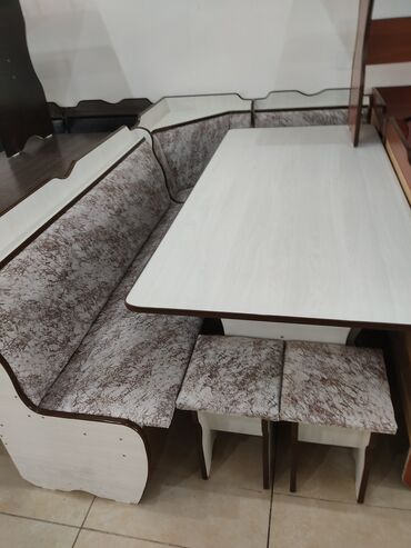 Кухонные столы и стулья: Кухонный стол и стул, Новый, Бесплатная доставка, цвет - Бежевый — 9