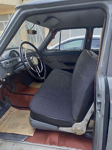 QAZ: GAZ-21 “Volqa” klassik sedan - Kuzov: 4 qapılı sedan, boz rəng, xrom — 9