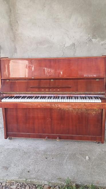 ucuz sintizator: Upright pianino – “Vyatka” markalı - Korpus: qəhvəyi cilalı ağac — 2