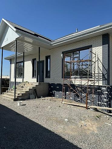 Фиброцементные фасадные панели: Двухэтажный дом с комбинированной отделкой фасада: одна часть — 19