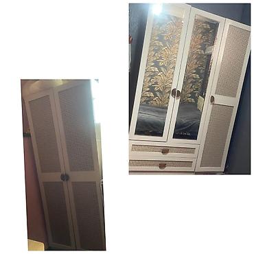 Dolab 5 qapili Qiymet 400 man Ayri 3 qapi 250 man 2 qapi 200 man