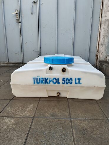 Boçkalar və çəlləklər: Bak, Plastik, 500 l l, İşlənmiş