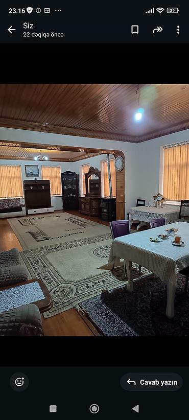 Günlük kirayə evlər: 120 kv. m, 3 otaqlı, Artezian quyusu, Qaz, İşıq — 14