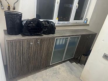 Ofis mebeli: Ofis üçün saxlama dolabı - Material: laminat/MDFlam korpus, metal — 1