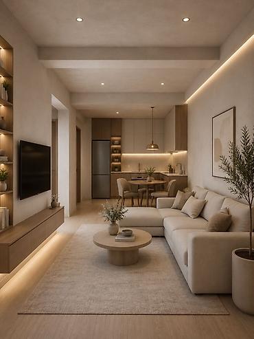 спутник квартиры: 2 комнаты, 62 м², Элитка, 9 этаж, ПСО (под самоотделку) — 9
