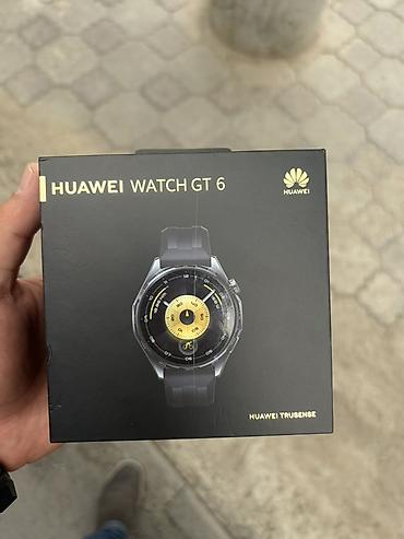 смарт часы с поддержкой сим карты: HUAWEI Watch GT 6 (черные) - Умные часы с круглым AMOLED‑дисплеем и — 4