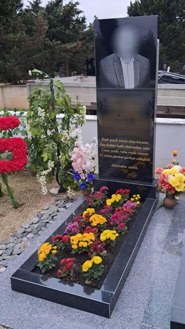 Başqa xidmətlər: Mərmər qranit məzar daşı abidələrin sifarişi çatdırılması — 18