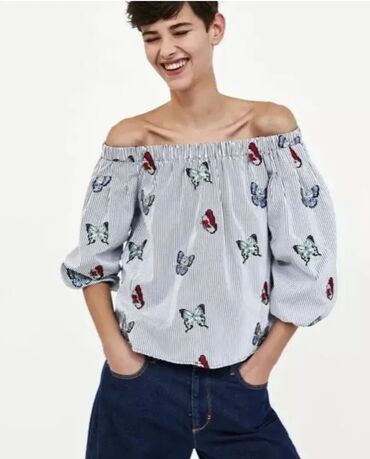 Košulje, bluze i tunike: Zara, S (EU 36), bоја - Šareno