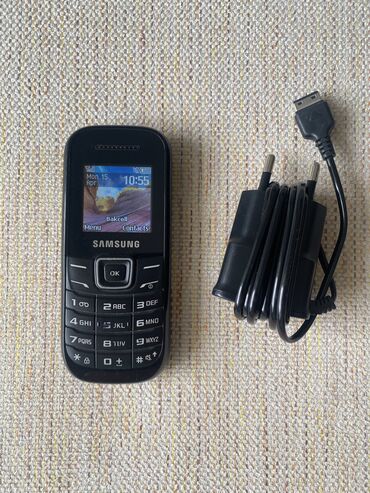 samsung s3850 corby ii: Samsung GT-E1210, rəng - Qara, Düyməli