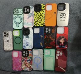 чехол для ноутбука: IPhone 15 Pro üçün müxtəlif dizaynlı qoruyucu örtüklər Hər biri 4 at lalafo.az чехол для ноутбука: IPhone 15 Pro üçün müxtəlif dizaynlı qoruyucu örtüklər Hər biri 4