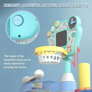 Dečije sportske igračke: Dečiji sportski set 5 u 1 – interaktivna multifunkcionalna igračka za — 1