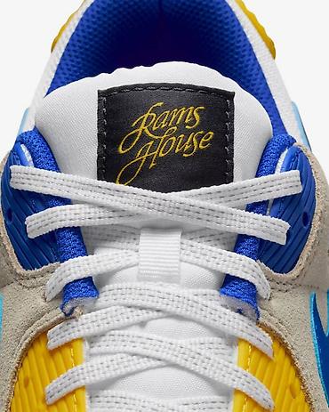 air max 90: Мужские кроссовки, 40.5, Nike, Новый, цвет - Синий, Бесплатная доставка, Самовывоз, Платная доставка — 9