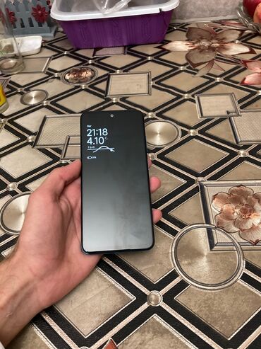 kiçik telefon: Xiaomi Redmi Note 11, 128 GB, rəng - Göy, 
 Sensor, Barmaq izi, İki sim kartlı