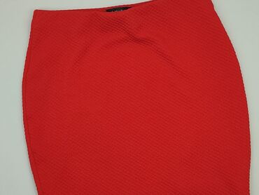 ołówkowe spódnice czerwone: Spódnica, Amisu, L, stan - Bardzo dobry