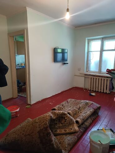 продажа квартира бишкек: 2 комнаты, 45 м², Хрущевка, 2 этаж, Старый ремонт