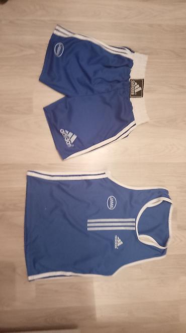 Kişi geyimləri: İdman dəsti, Adidas, rəng - Mavi — 1