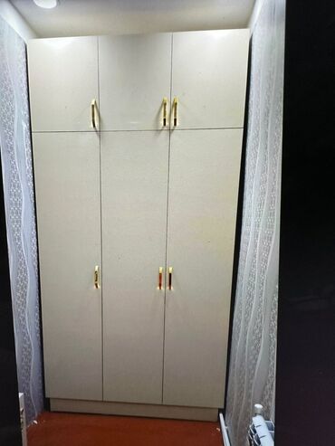 дорогая мебель: Гардеробный шкаф, Новый, 3 двери, Распашной, Прямой шкаф, Азербайджан